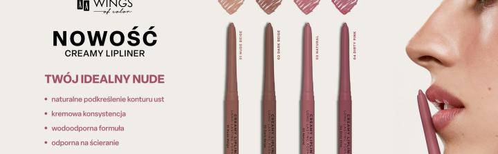 Nowość AA Wings of Color: Creamy Lipliner dla trwałego i precyzyjnego makijażu ust